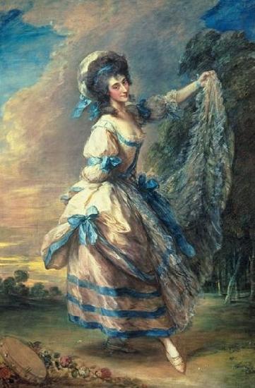 Thomas Gainsborough Portrait of Giovanna Baccelli